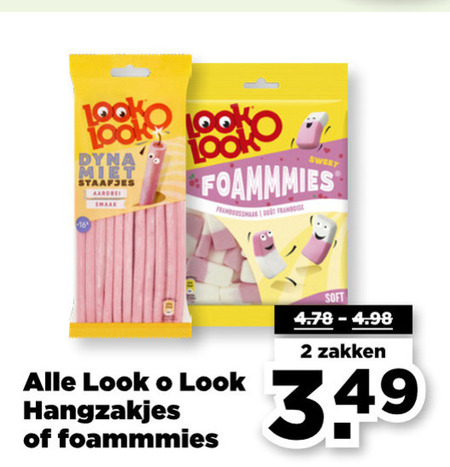 Look-o-Look   snoep folder aanbieding bij  Plus - details