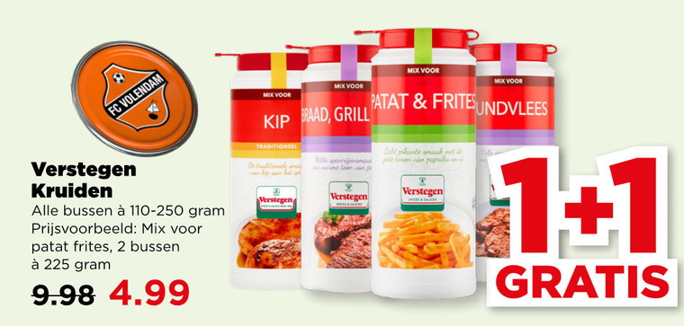 Verstegen   kruiden folder aanbieding bij  Plus - details