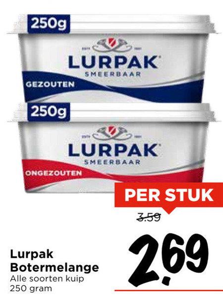 lurpak   roomboter folder aanbieding bij  Vomar - details