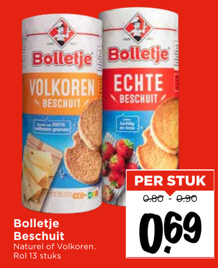 Bolletje   beschuit folder aanbieding bij  Vomar - details