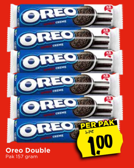 Oreo   biscuits folder aanbieding bij  Vomar - details