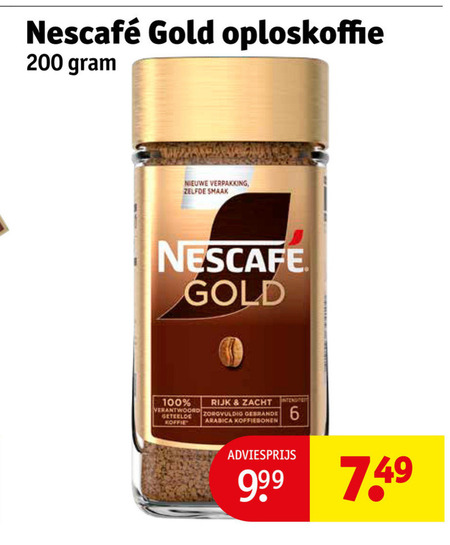 Nescafe   oploskoffie folder aanbieding bij  Kruidvat - details