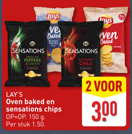 Lays   chips folder aanbieding bij  Aldi - details