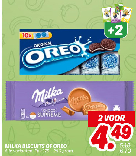 Oreo   biscuits folder aanbieding bij  Dekamarkt - details