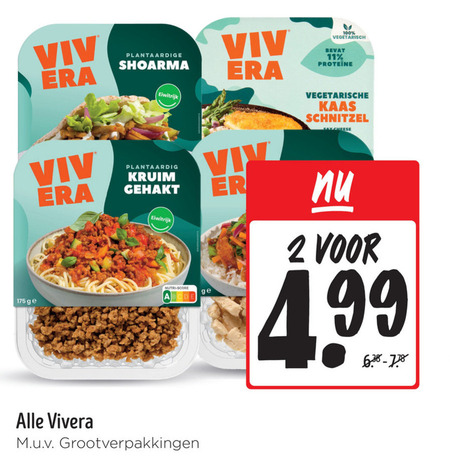 Vivera   vegetarisch folder aanbieding bij  Jumbo - details
