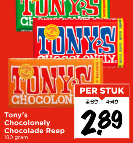 Tony Chocolony   chocolade folder aanbieding bij  Vomar - details