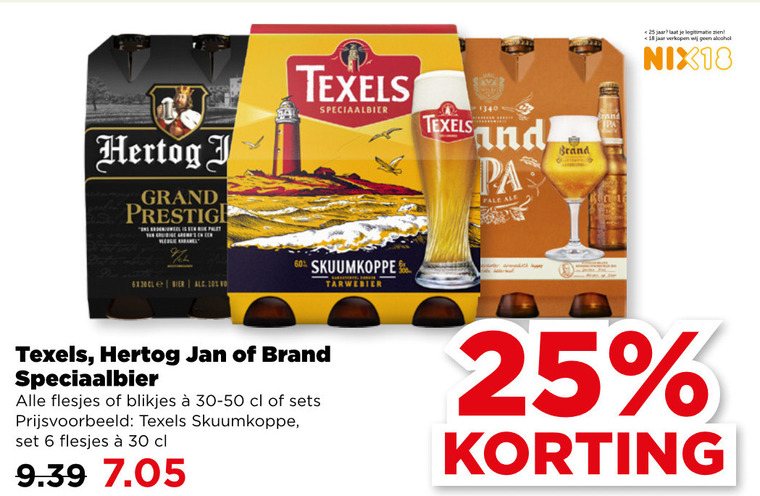 Brand   speciaalbier folder aanbieding bij  Plus - details