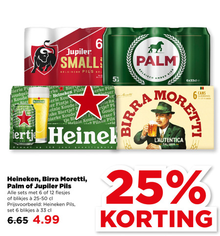 Palm Speciale   blikje bier folder aanbieding bij  Plus - details