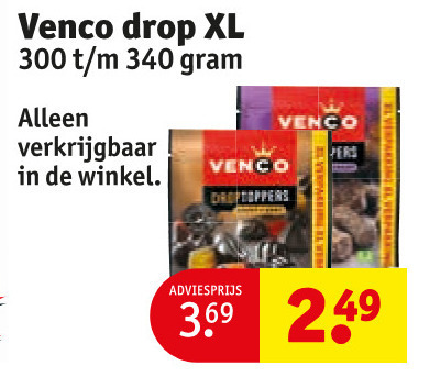 Venco   drop folder aanbieding bij  Kruidvat - details