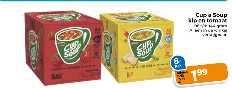 Unox   soep folder aanbieding bij  Trekpleister - details