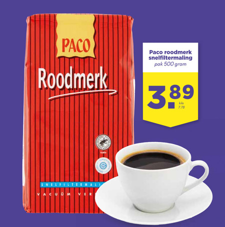 Paco   koffie folder aanbieding bij  MCD&nbsp;Supermarkt&nbsp;Basis - details