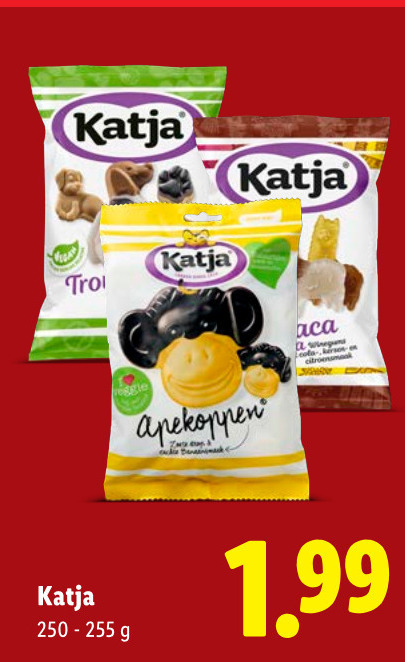 Katja   snoep folder aanbieding bij  Lidl - details