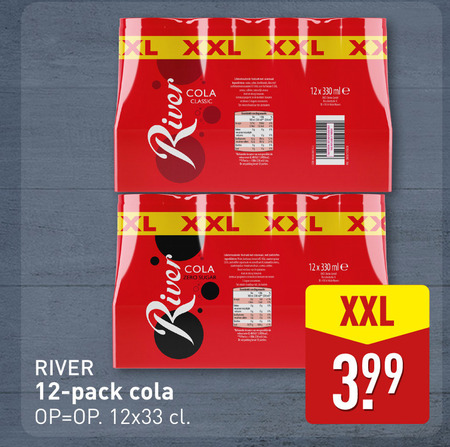 River   cola folder aanbieding bij  Aldi - details