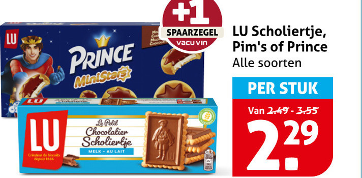 Lu   biscuits folder aanbieding bij  Hoogvliet - details