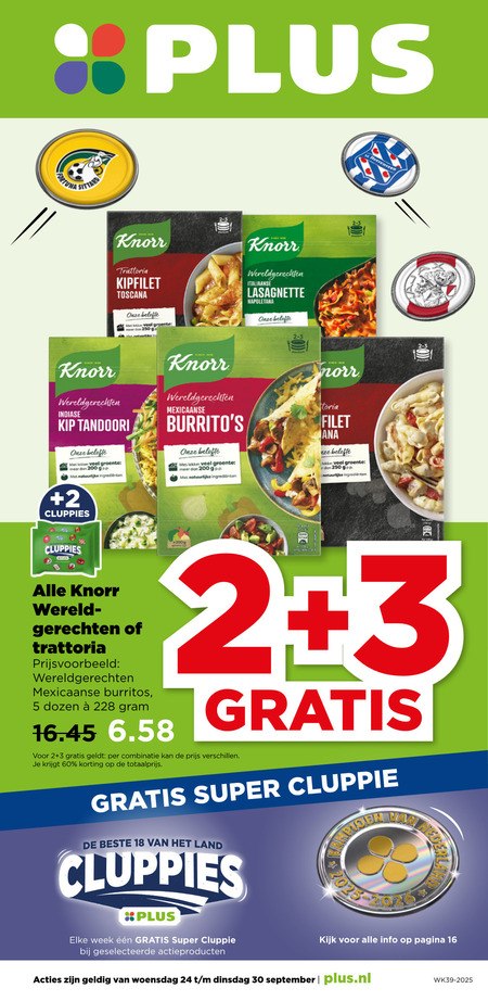 Knorr   maaltijdmix folder aanbieding bij  Plus - details