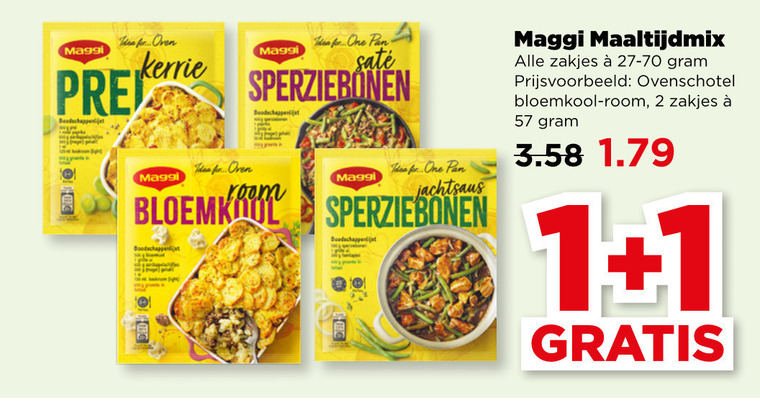 Maggi   maaltijdmix folder aanbieding bij  Plus - details