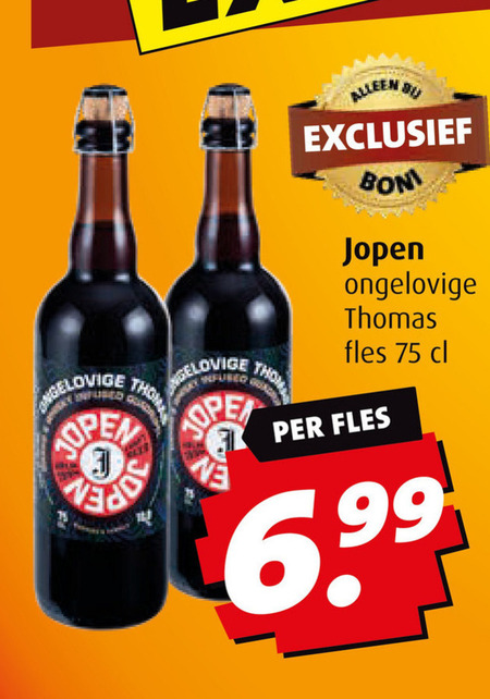Jopen   speciaalbier folder aanbieding bij  Boni - details