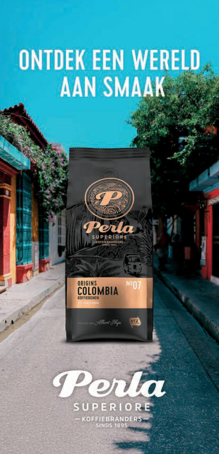 Perla   koffiebonen folder aanbieding bij  Albert Heijn - details