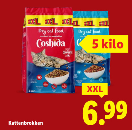 Coshida   kattenvoer folder aanbieding bij  Lidl - details