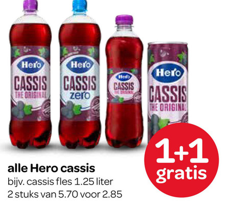 Hero   frisdrank folder aanbieding bij  Spar - details