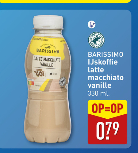 Barissimo   ijskoffie folder aanbieding bij  Aldi - details