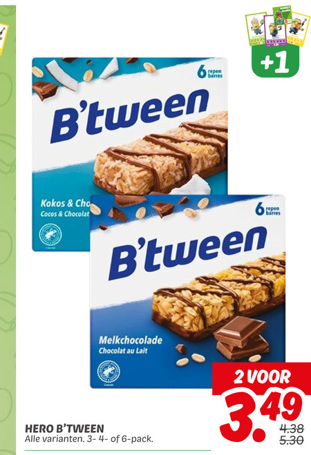 Hero   mueslireep folder aanbieding bij  Dekamarkt - details