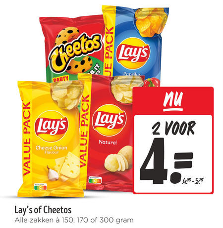 Cheetos   zoutje, chips folder aanbieding bij  Jumbo - details