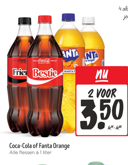 Coca-Cola   frisdrank, cola folder aanbieding bij  Jumbo - details