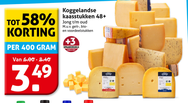 Koggelandse   kaas folder aanbieding bij  Hoogvliet - details