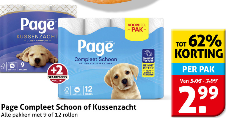Page   toiletpapier folder aanbieding bij  Hoogvliet - details