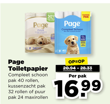Page   toiletpapier folder aanbieding bij  Plus - details