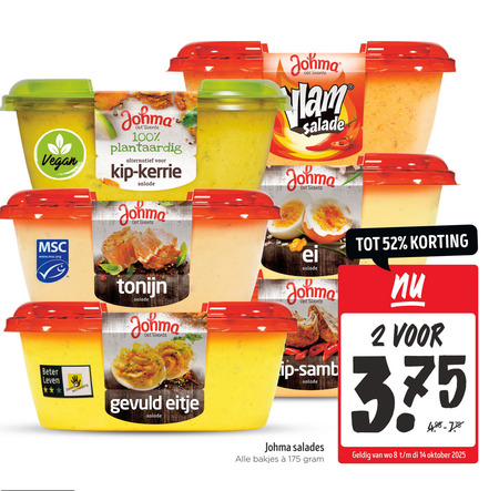 Johma   salade folder aanbieding bij  Jumbo - details