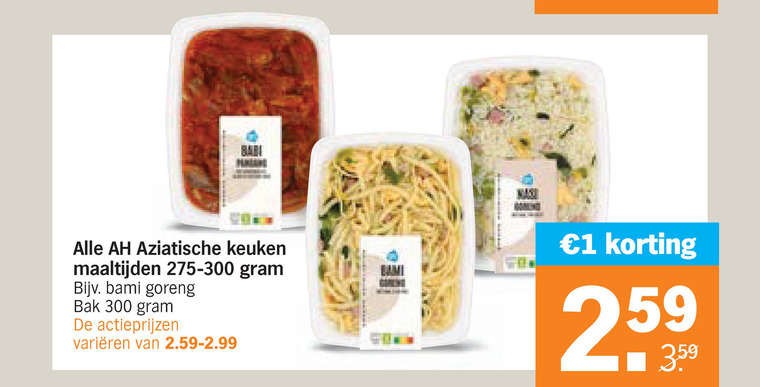 Albert Heijn Huismerk   oosterse maaltijd folder aanbieding bij  Albert&nbsp;Heijn - details