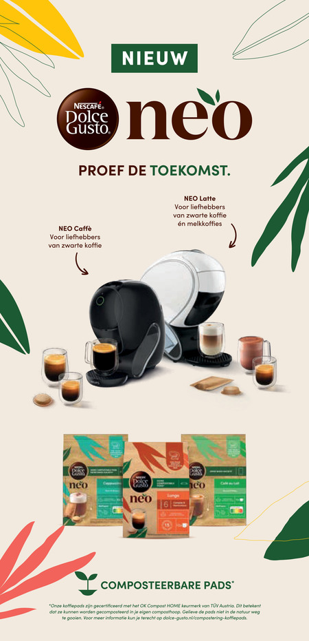 Nescafe   koffiepad folder aanbieding bij  Albert&nbsp;Heijn - details