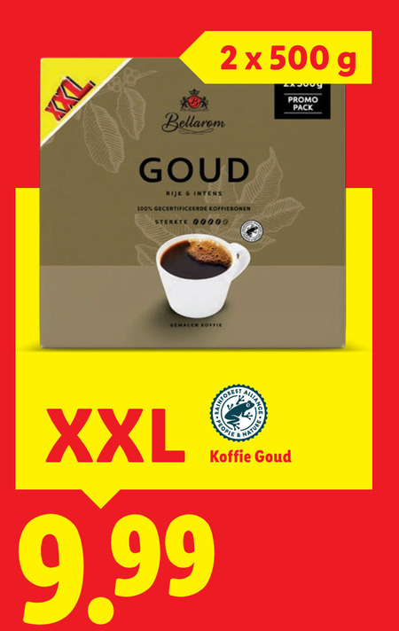 Bellarom   koffie folder aanbieding bij  Lidl - details