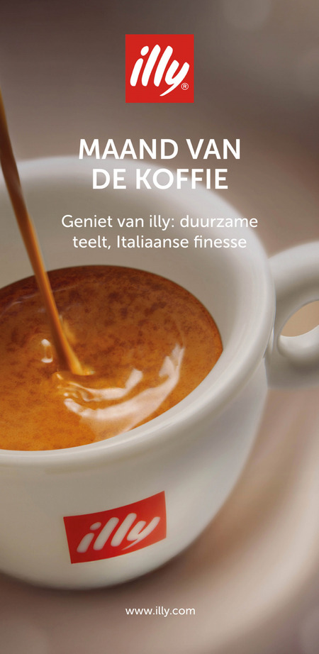 Illy   koffie folder aanbieding bij  Plus - details