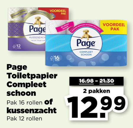 Page   toiletpapier folder aanbieding bij  Plus - details