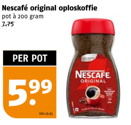 Nescafe   oploskoffie folder aanbieding bij  Poiesz - details