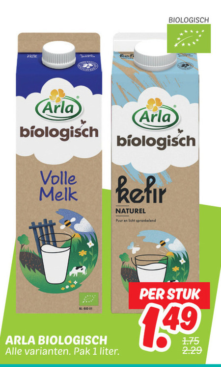 Arla   melk folder aanbieding bij  Dekamarkt - details