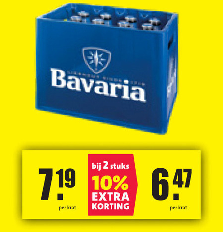 Bavaria   krat bier folder aanbieding bij  Nettorama - details