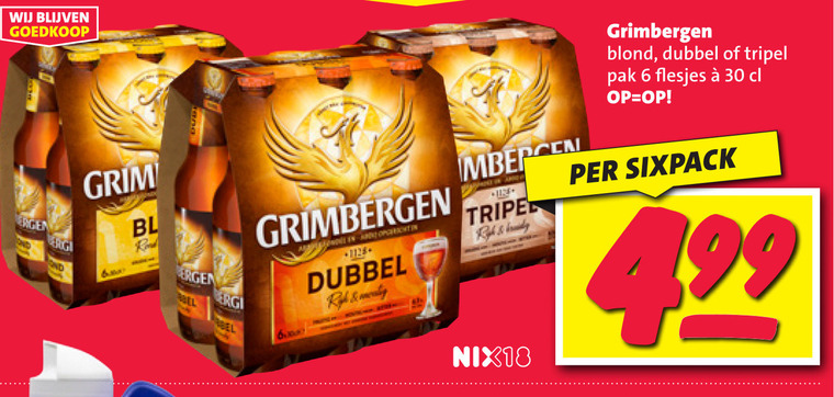 Grimbergen   speciaalbier folder aanbieding bij  Nettorama - details