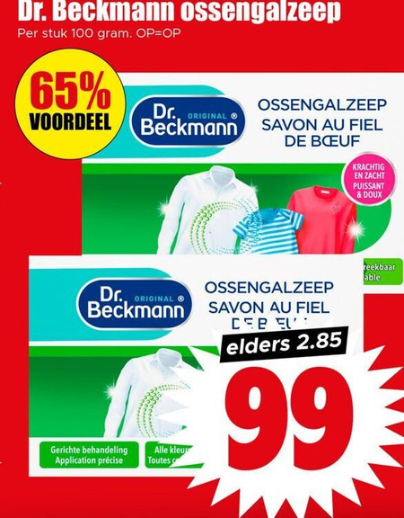 Beckmann   ossengalzeep folder aanbieding bij  Dirk - details