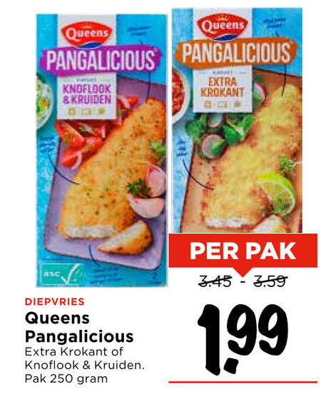 Queens   pangasius folder aanbieding bij  Vomar - details