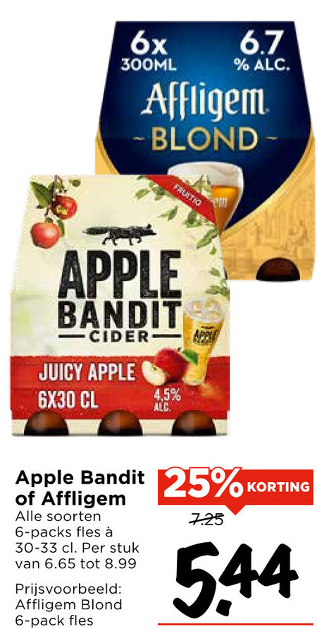 Apple bandit   speciaalbier, appelcider folder aanbieding bij  Vomar - details
