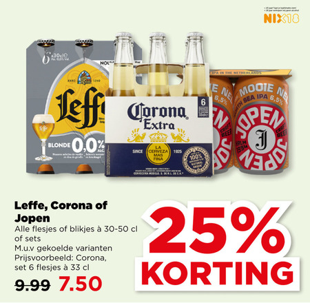 Jopen   blikje bier, speciaalbier folder aanbieding bij  Plus - details