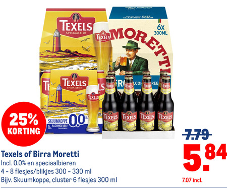 Birra Moretti   blikje bier, speciaalbier folder aanbieding bij  Makro - details