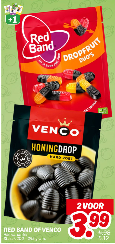Venco   snoep, drop folder aanbieding bij  Dekamarkt - details