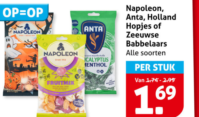 Anta Flu   snoep folder aanbieding bij  Hoogvliet - details