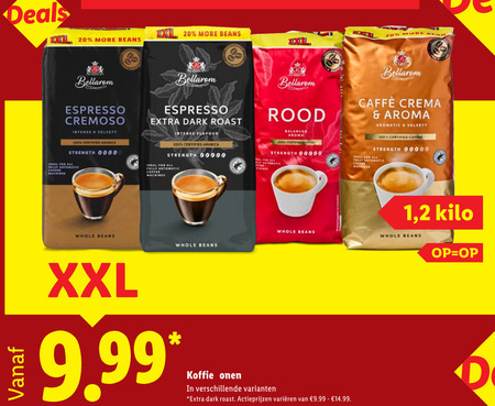 Bellarom   koffie folder aanbieding bij  Lidl - details