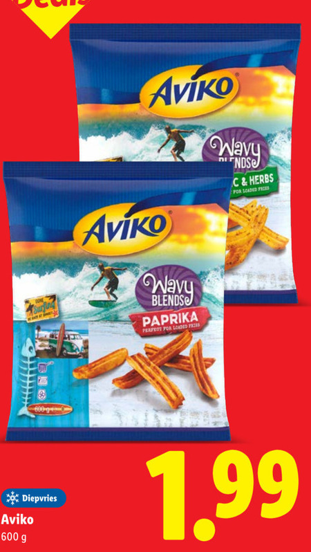Aviko   patat folder aanbieding bij  Lidl - details